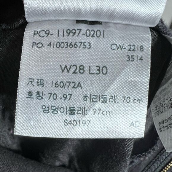 LEVI'S 535 SUPER SKINNY JEANS Black Size W28 L30 - Picture 4 of 16